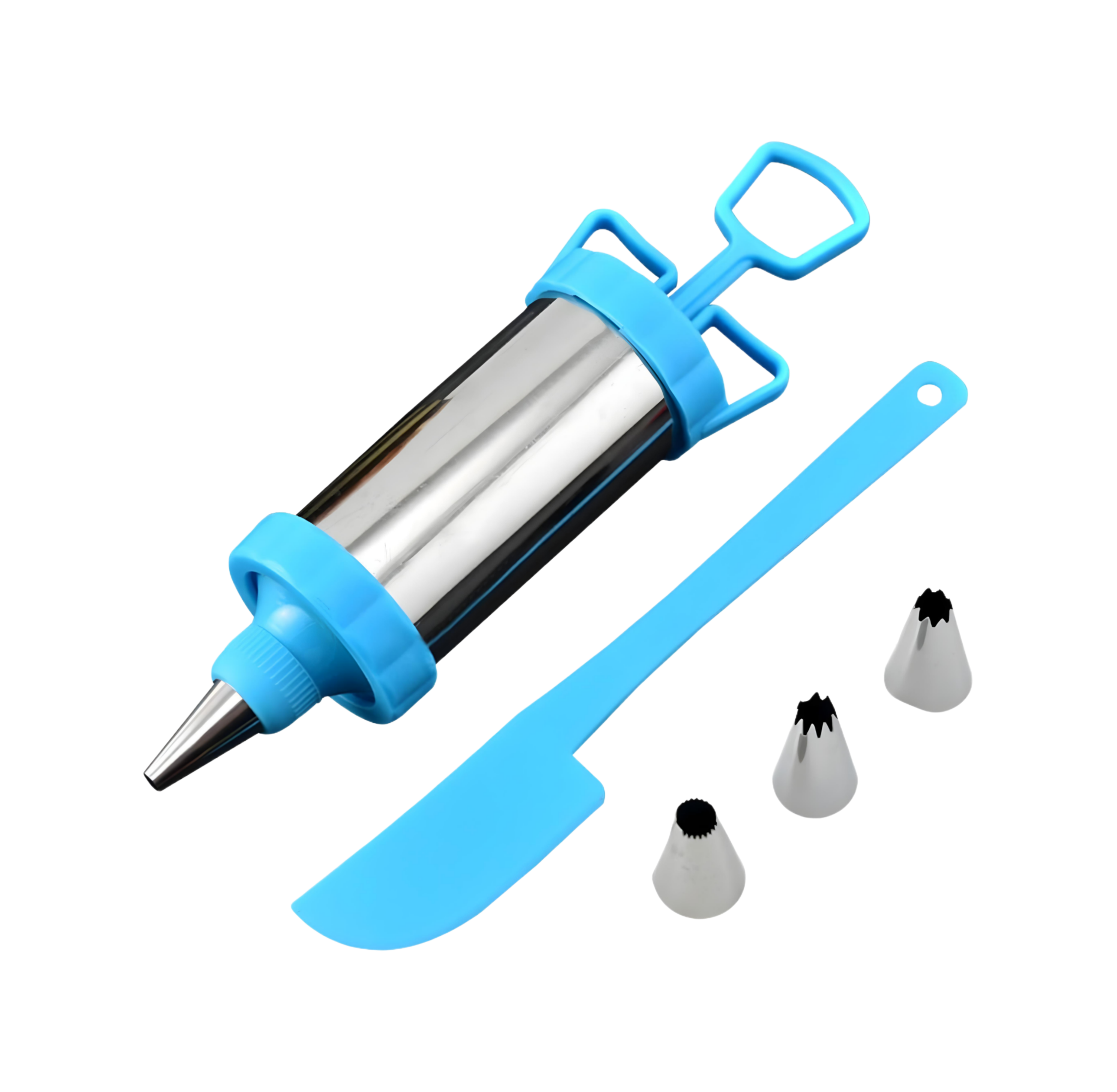 Cake Decorating Frosting Gun-5 PCS Cake Decorating Supplies Kit Included, Nozzle Tips and Silicone S