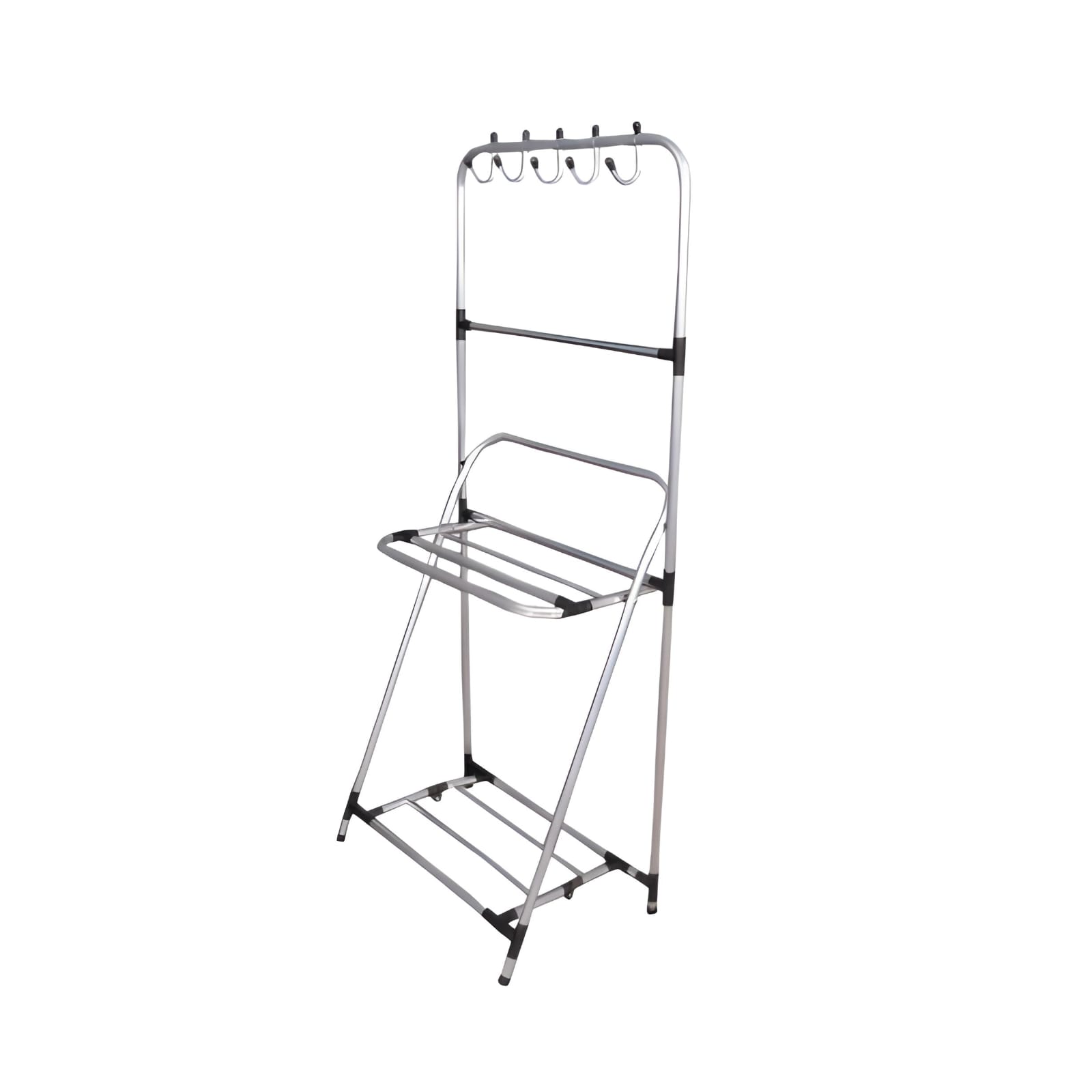 STAINLESS STEEL FOLDABLE CLOTH/TOWEL RACK