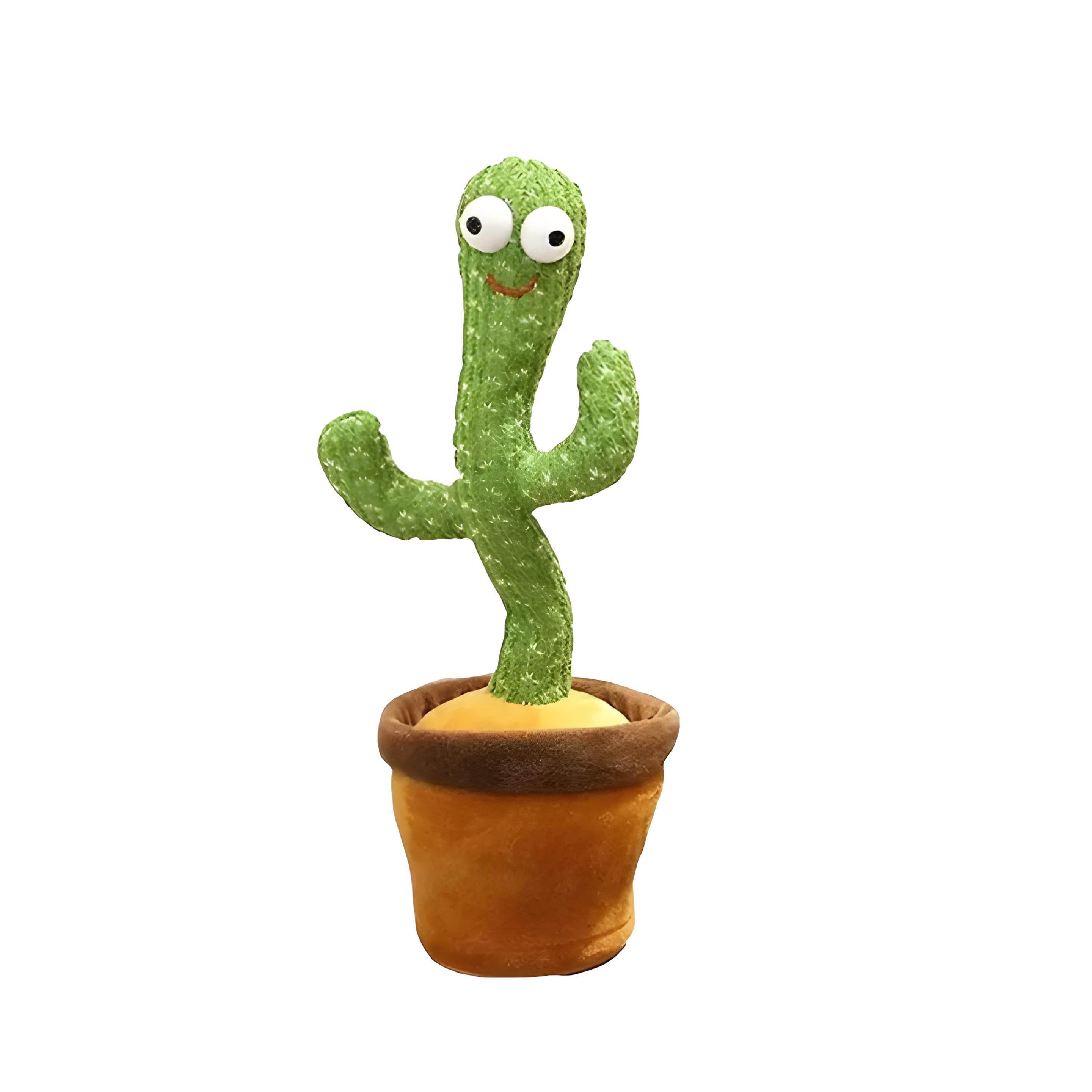 Dancing Cactus Plush Toys Music Luminescent Singing Dance Singing Bluetooth Educational Toy