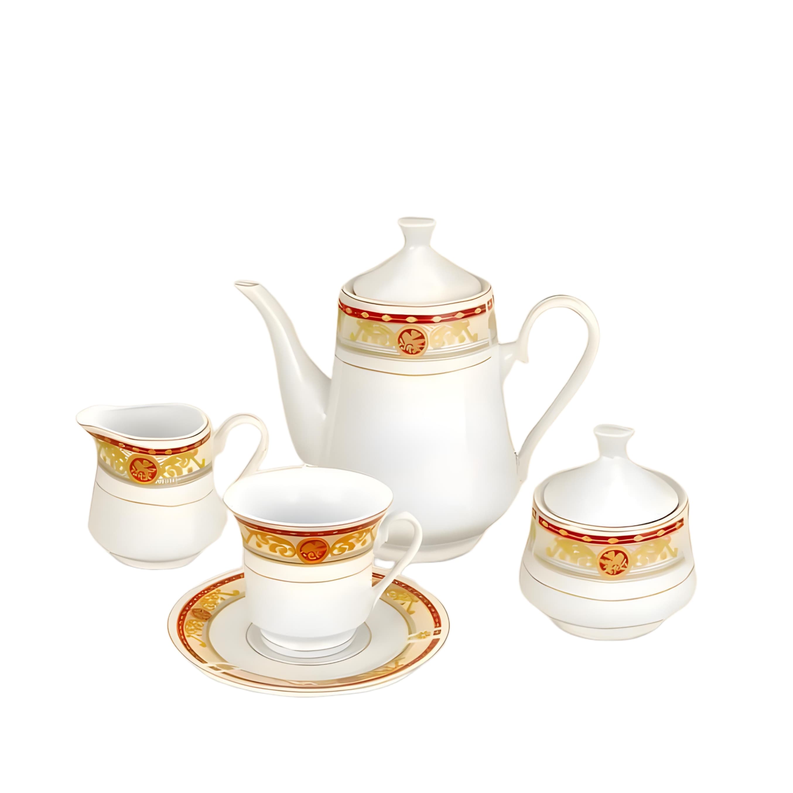 TEA SET 17PCS