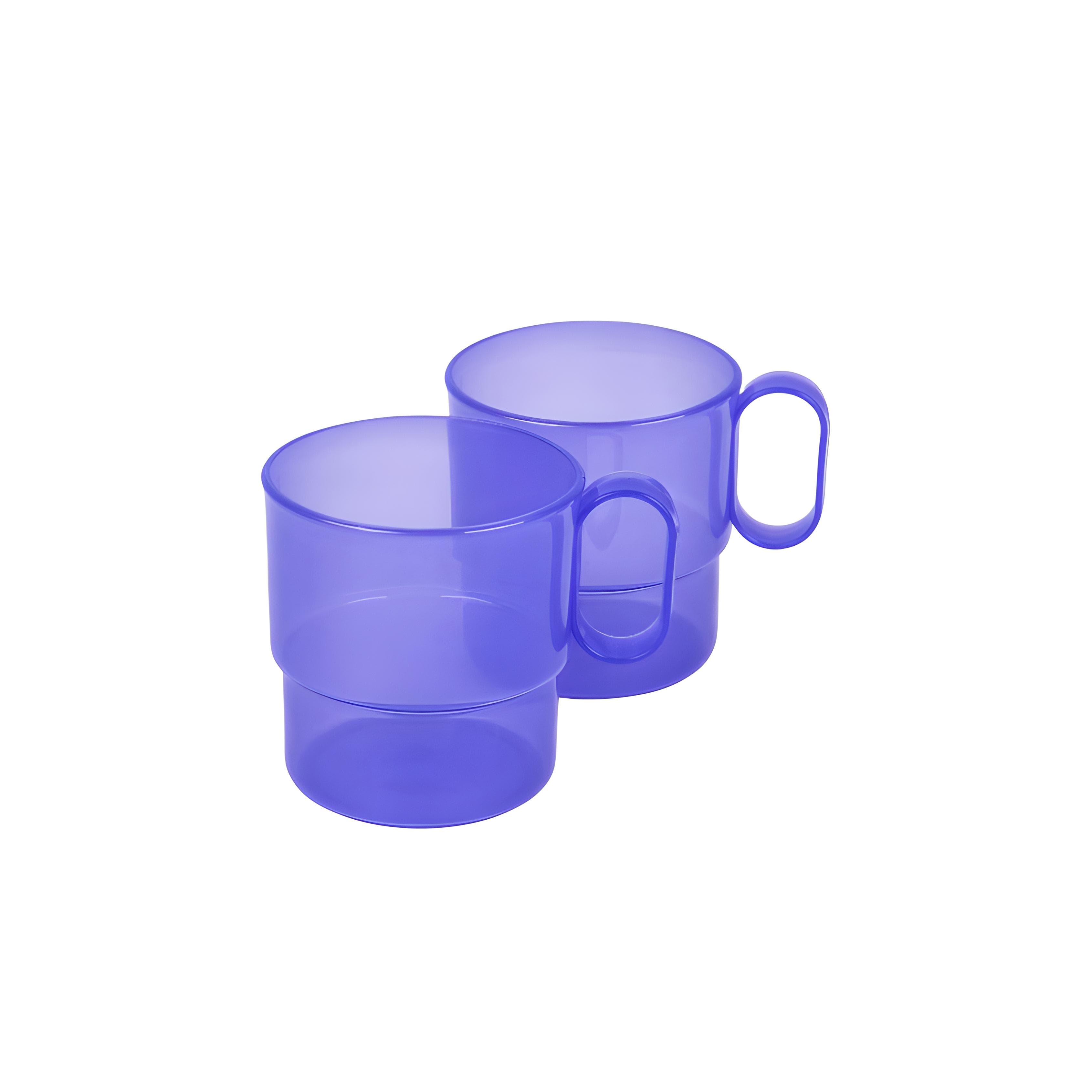 PLASTIC TEA CUP 2PCS