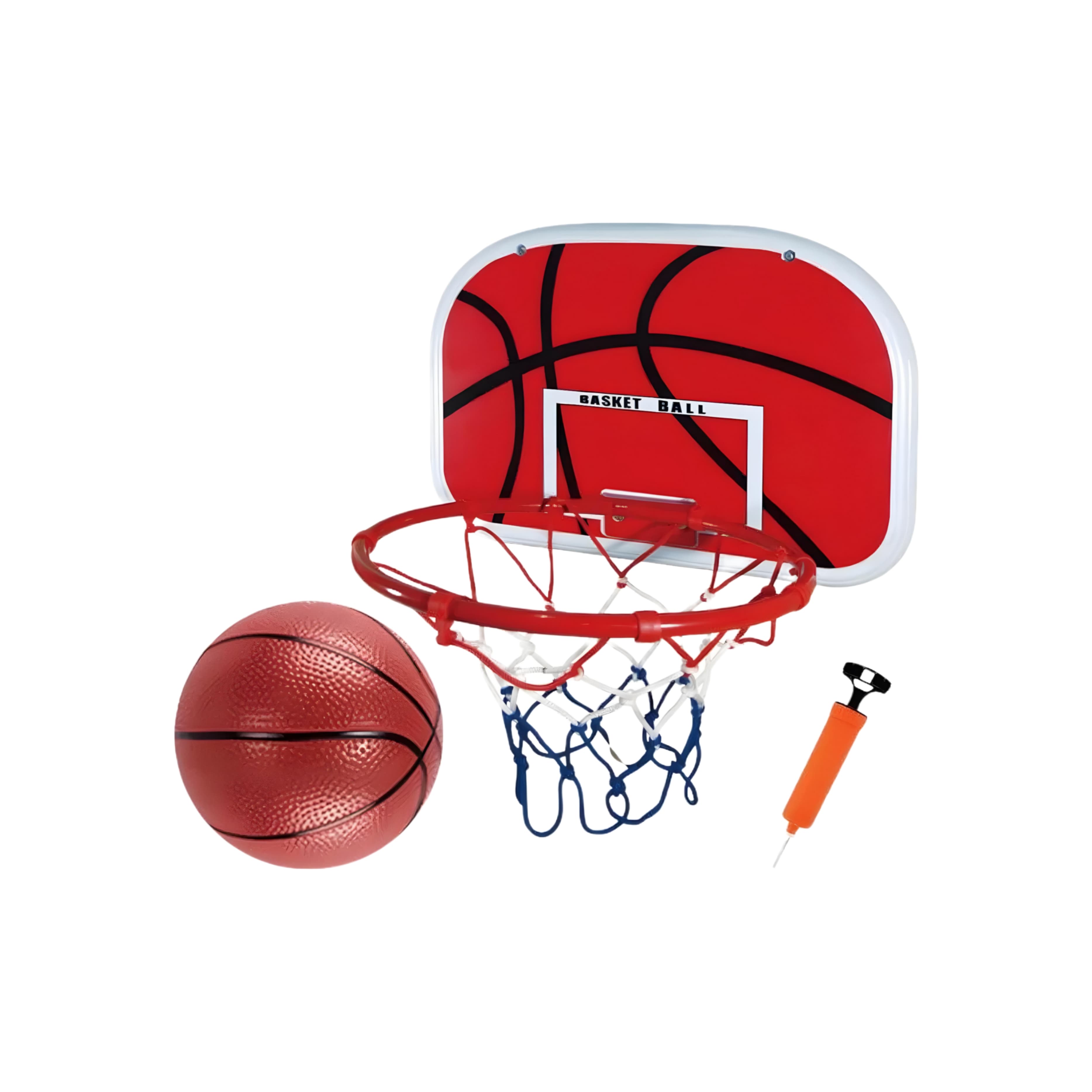 BASKET BALL METAL SET