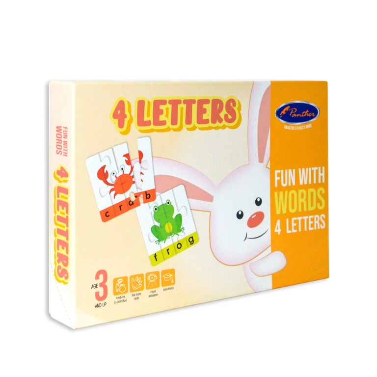 FUN WITH WORD 4 LETTERS PUZZLE