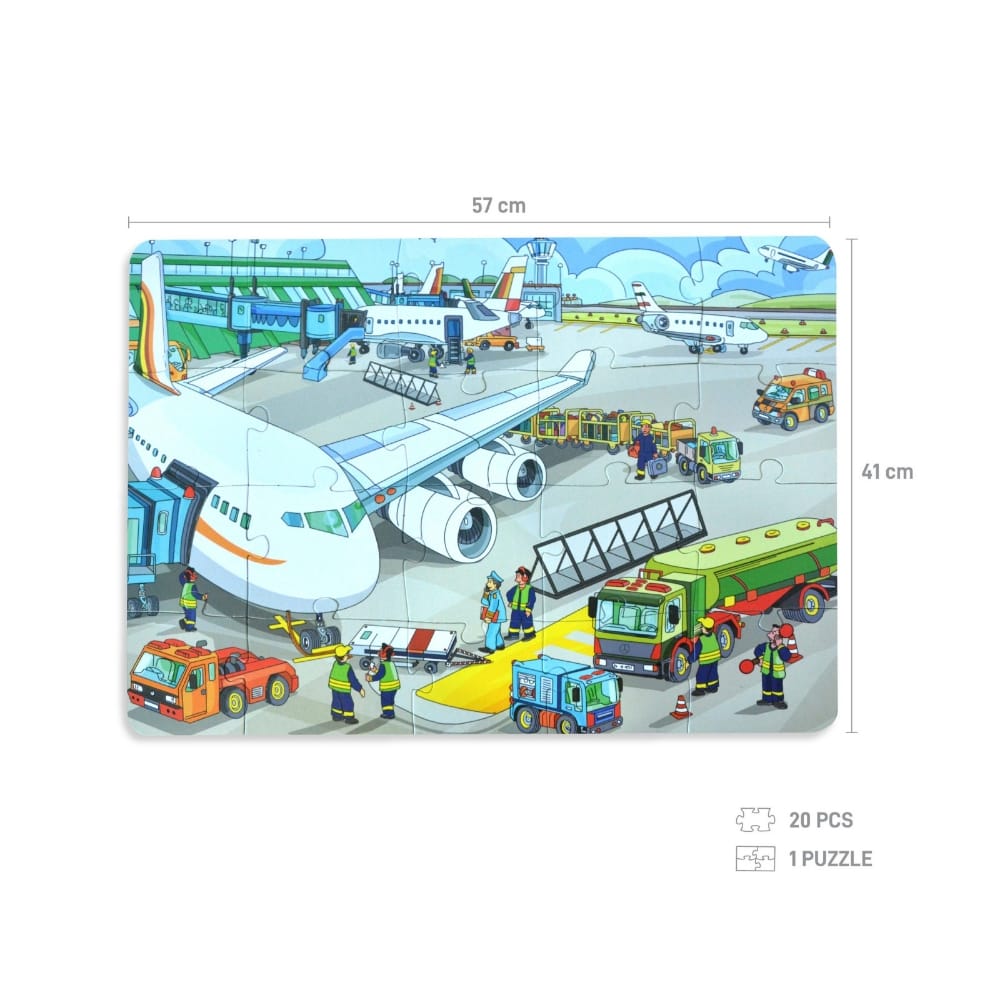 VISIT TO THE AIRPORT PUZZLE