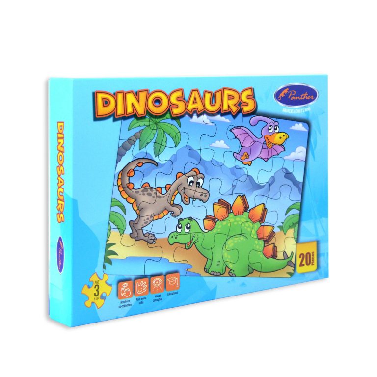 FUN DINOSAUR PUZZLE FOR KIDS ( 20PCS )