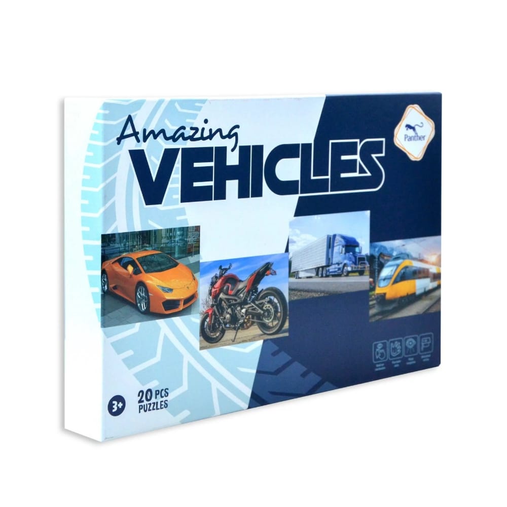 AMAZING VEHICLES PUZZLE FOR KIDS