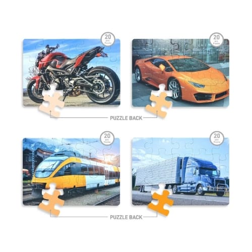 AMAZING VEHICLES PUZZLE FOR KIDS