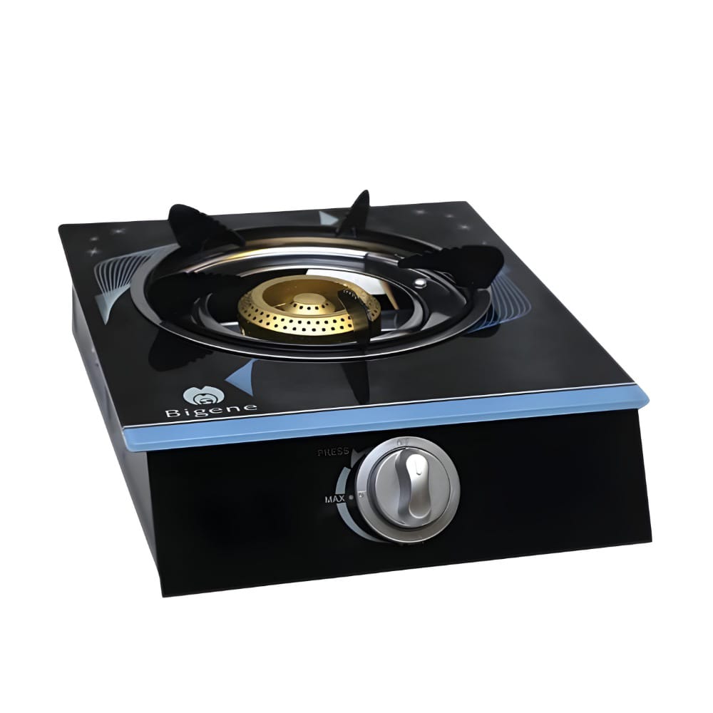 GAS COOKER 1 BURNER GLASS TOP BIGENE