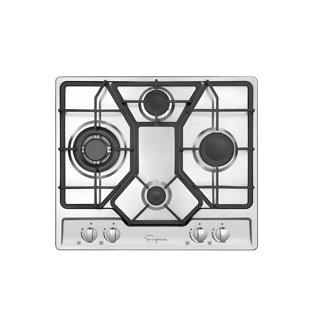 GAS COOKER 4 BURNER EURO STAR FULL STEEL