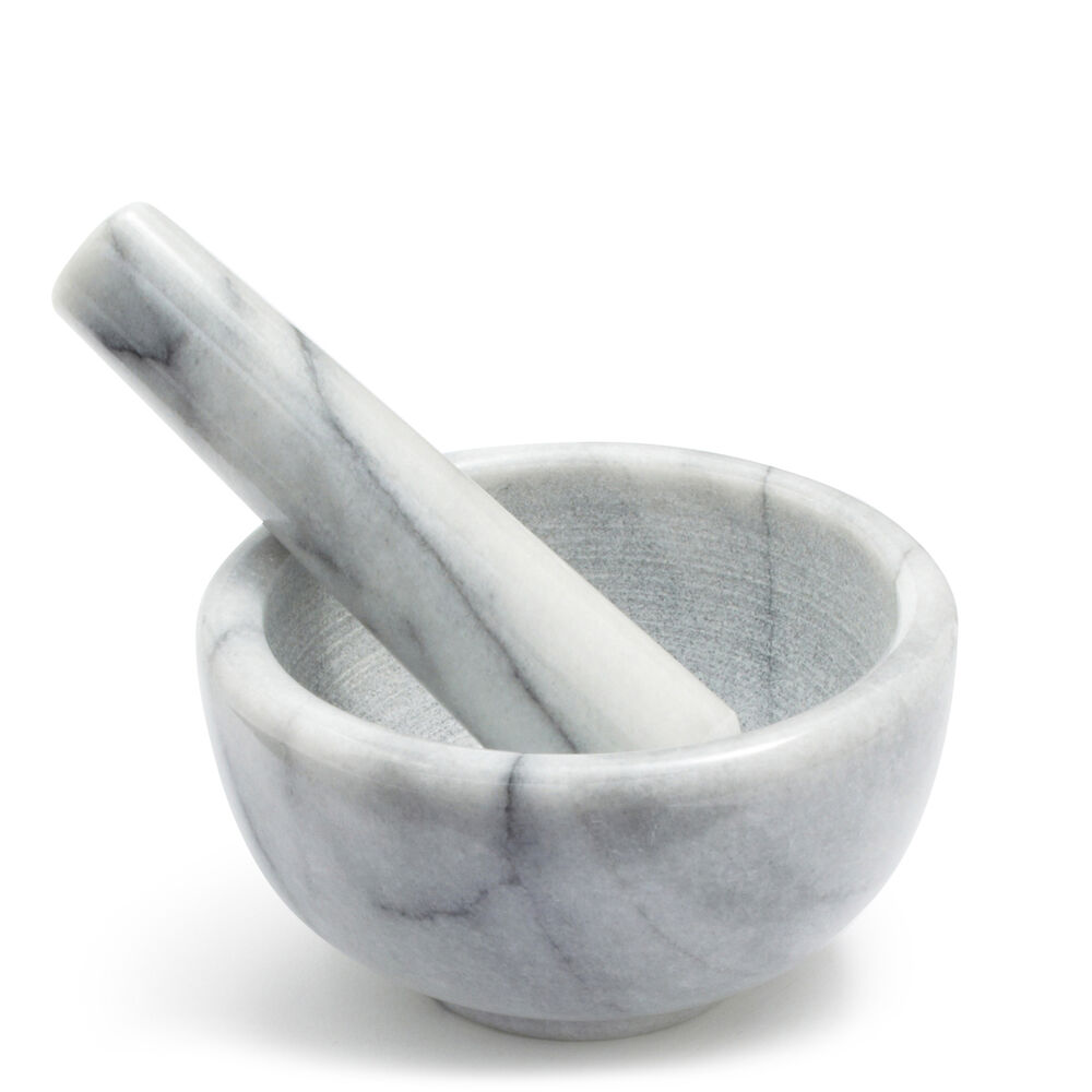 White Marble Mortars & Pestle / Wangedi  (MUN-1117140)