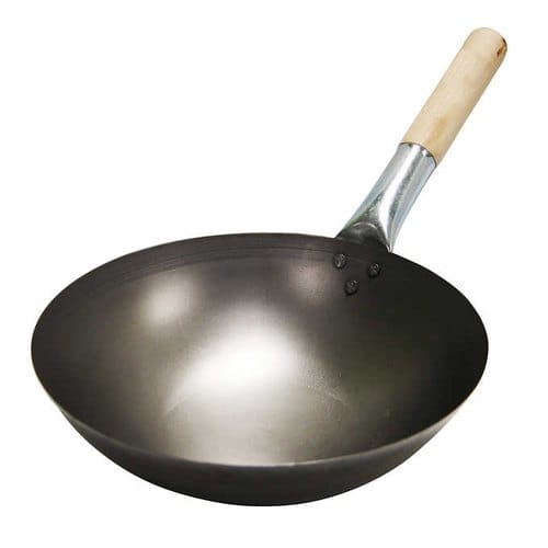 Mild Steel Tadka Pan, Round, Capacity: 5 Litre