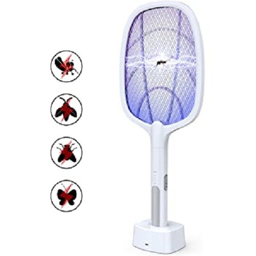 Electric Mosquito Racket Rechargeable With Lamp (MUN-1122299)