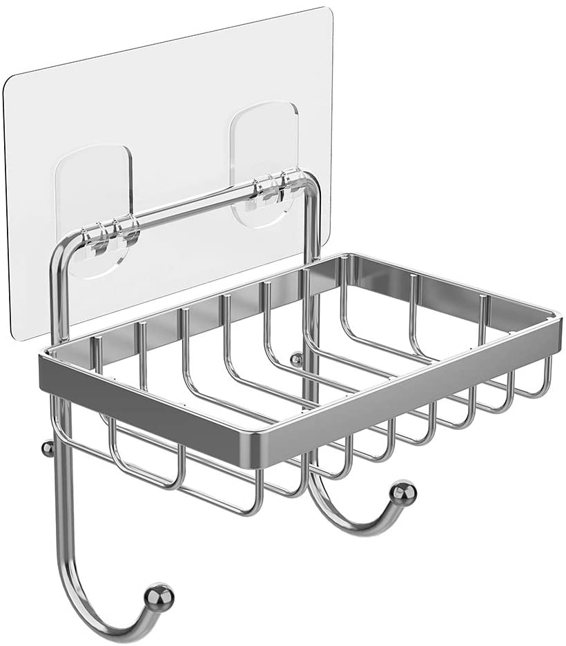 Soap Dish Holder with 6 Hooks(MUN-1123324)