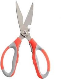 ORANGE AND GREY SCISSOR