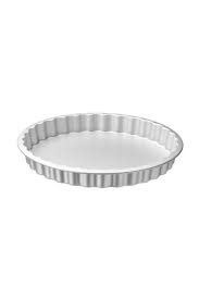 Pie Dish, Cake Toast Mold, Vardagen Aluminum Lame Tart  Silver Colour (MUN-1122527)