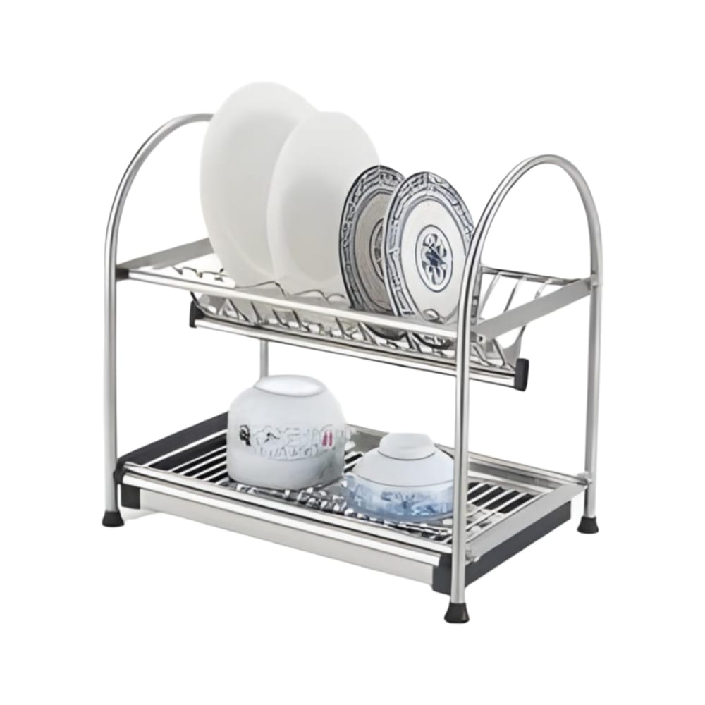 Dish Rack Stainless Steel Kitchen Organizer (MUN-1118411)