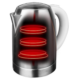 ELECTRIC KETTLE DSP STAINLESS STEEL  (MUN-1123685)