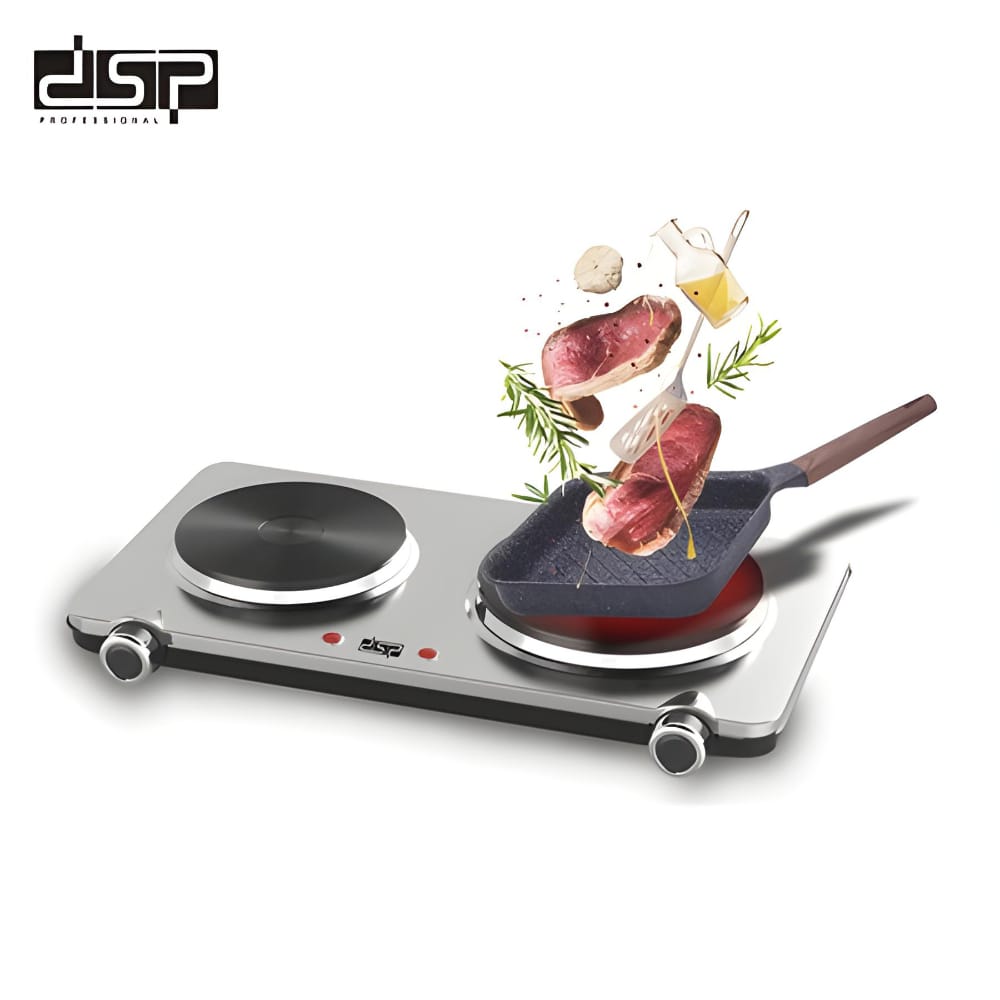 Portable Electric Stove, Hot Plate Cooker 2 Burner Hot Plate DSP (MUN-1123332)