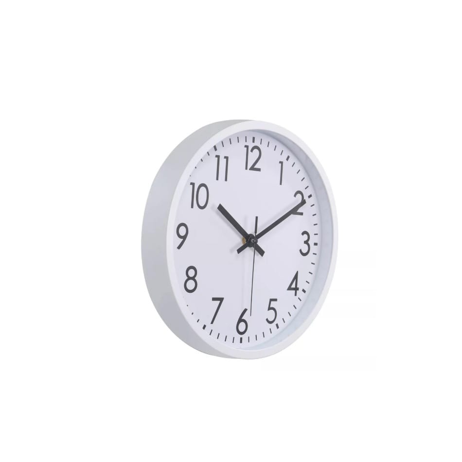 Wall Clock White Colour 15-25 