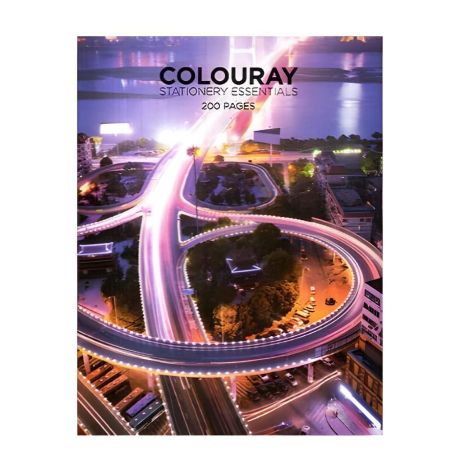 CR Book 200pg Square rule Colouray