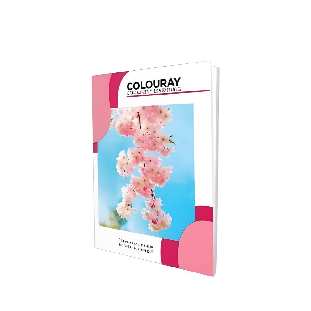 Exercise book 120pg single rule colouray