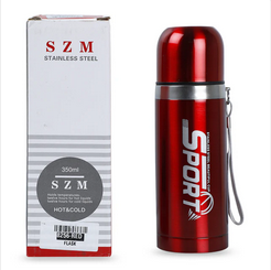 Bottle with Rope Outdoor Thermos  (MUN-1122692)