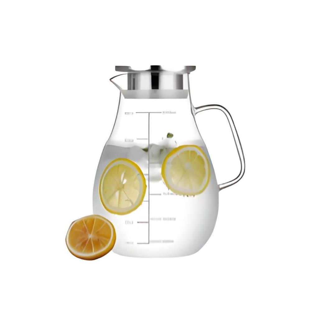 Glass Pitcher with Lid and Spout Premium High Borosilicate (MUN-1111561)