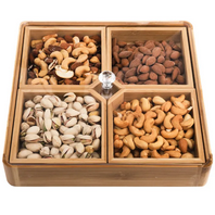 Snack Dry Fruit Box Wood Storage Container(MUN-1112264)