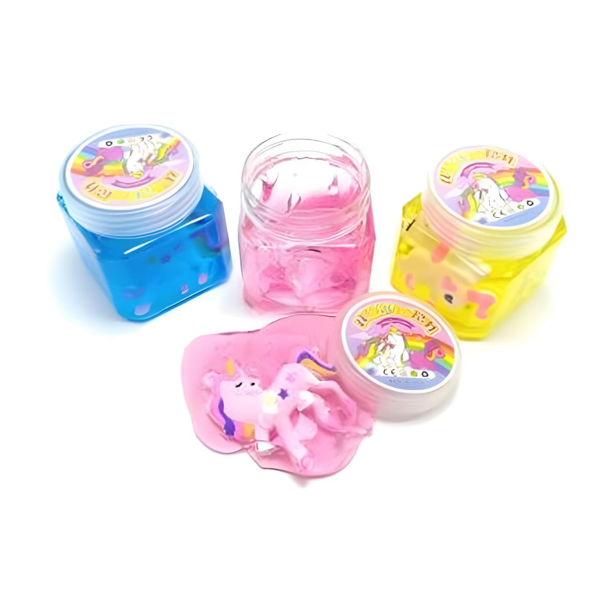 Unicorn crystal slime