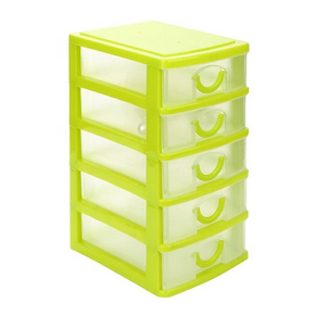 Mini Drawer Plastic 1 X 5 For Stationery Items Storage Purpose(MUN-1111446)