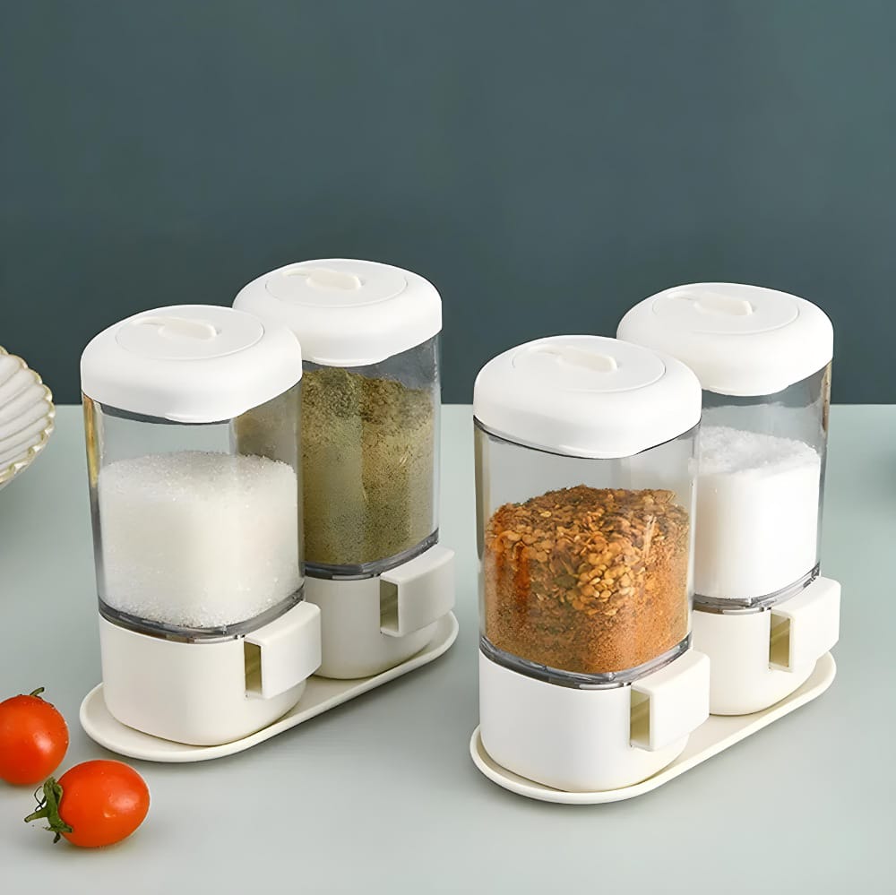 Seasoning Bottle, 2Pcs Box Set Push type (MUN-1124309)