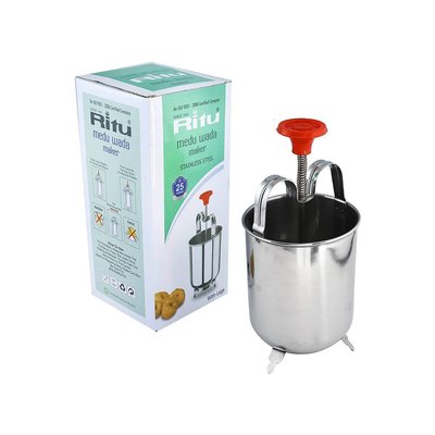 Vada Maker Ritu, Stainless Steel Medu Vada Maker with Stand