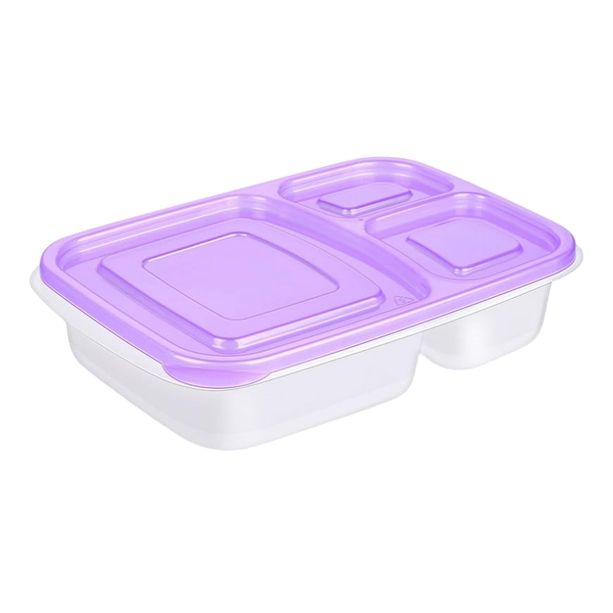 Snack Box 3 Compartments Reusable (MUN-1120455)