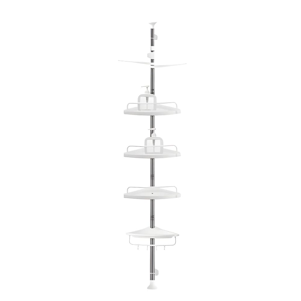 4 Tier Bathroom Corner Shower Shelf Rack(MUN-1147117)