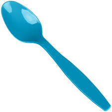  Plastic Serving Spoon 10pcs [Ice Cream, Yogurt Spoon] (MUN-1117217)