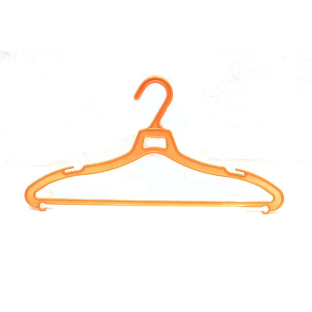 PLASTIC CLOTH HANGER 10PCS (MUN-1117277)