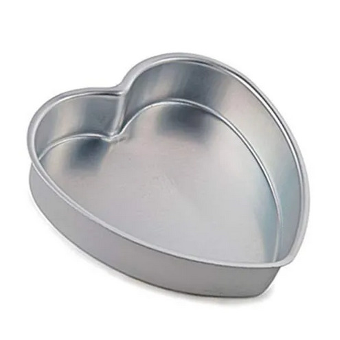 Heart Shape Aluminium Baking Cake Mould (MUN-11222446)