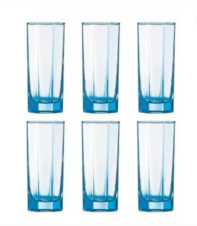 LUMINARC Ice Blue 320 ML Glass Set  6pcs (MUN-1124246)