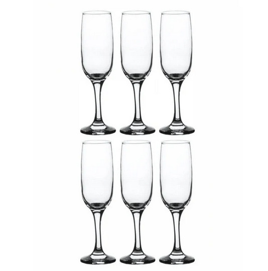 Crystel Red Wine Glass - 200 ml Set of 6 (MUN-1123339)