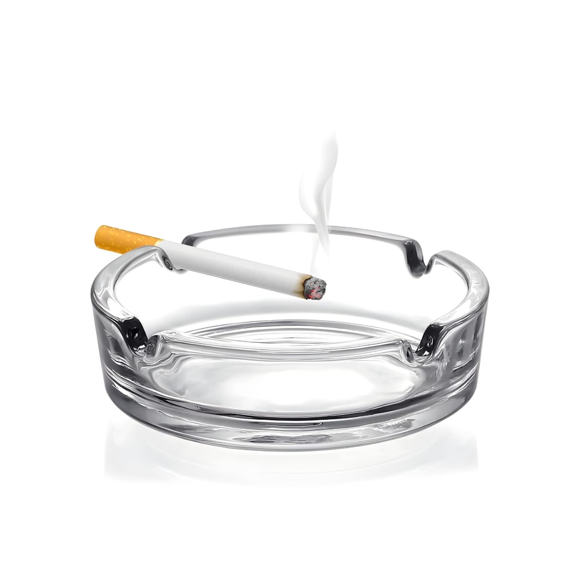 Glass Ash Tray, Cigar Ashtrays for Cigarettes(MUN-1123526)