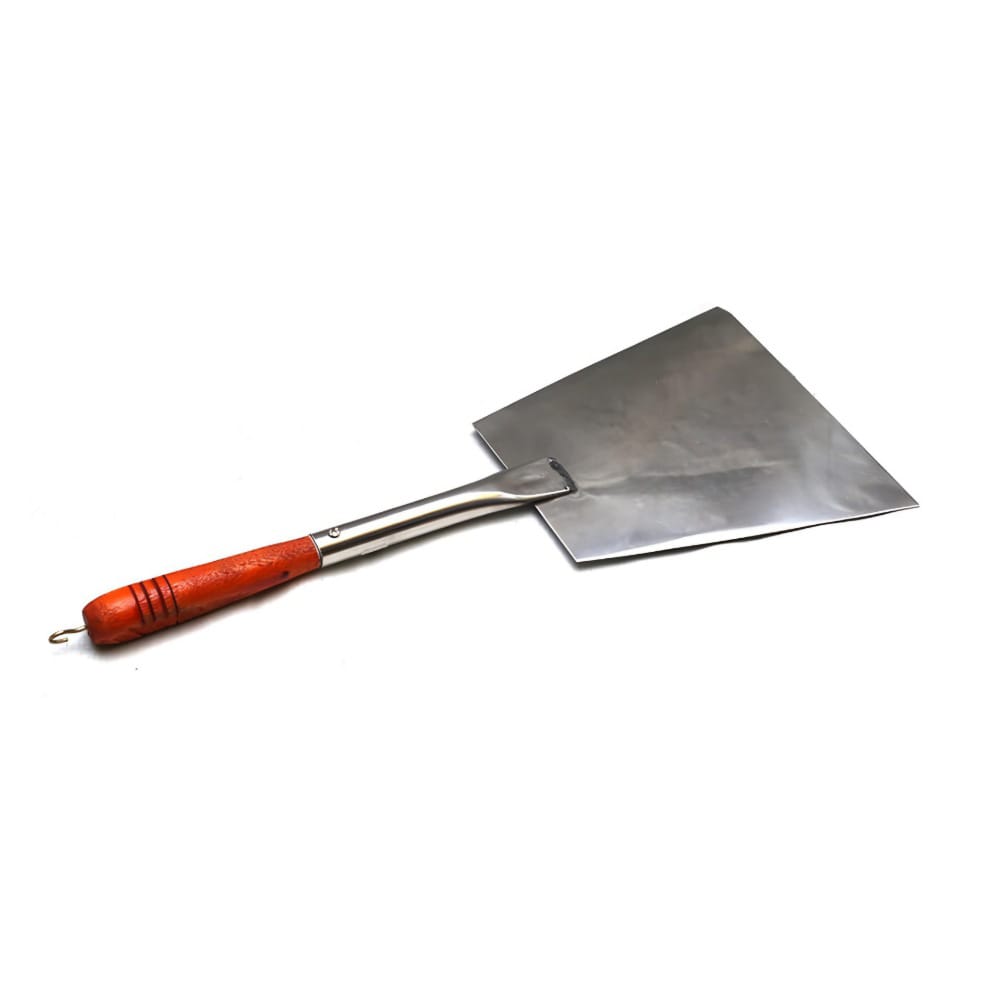 Stainless Steel Pizza Peel Paddle Hand Finished, Professional Wooden Handle.(MUN-1117586)