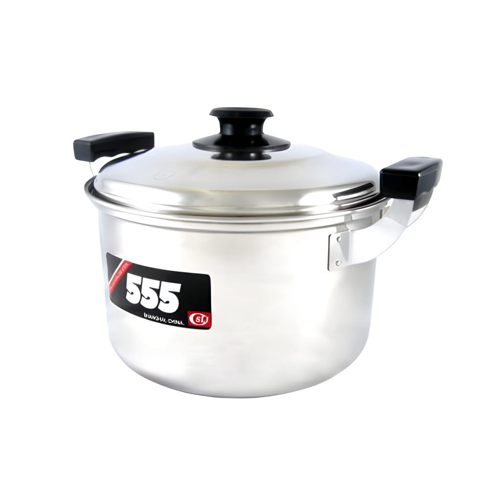 Stainless Steel  Leak Proof Stock Pot with Lid for Induction Cooker Gas Stove.(MUN-1117322)