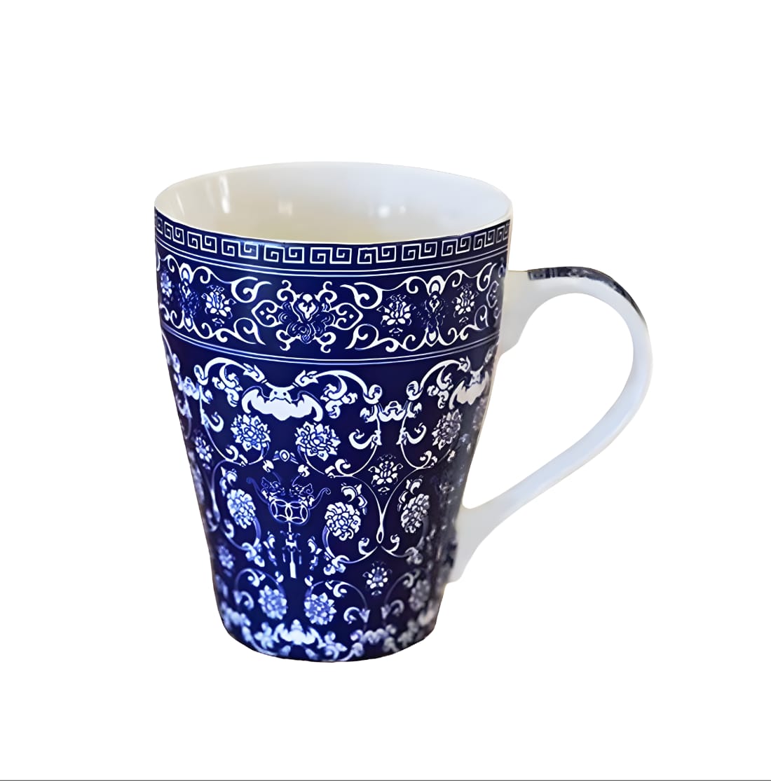 Ceramic Mug Blue And White Porcelain Coffee Mug Tea Cup (MUN 1117979)