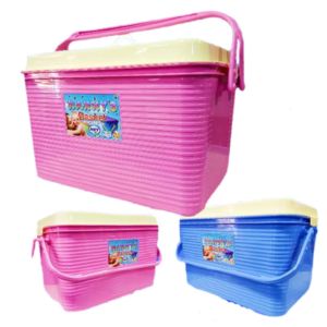 Baby Basket / Picnic Basket - Blue &Pink (MUN 1121608)