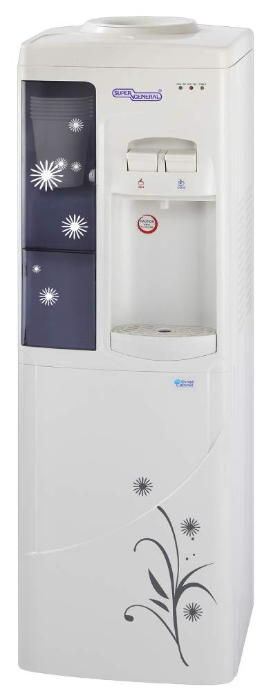 Compressor Cooling Hot and Cold Water Dispenser with Refrigerator(MUN-1120491)