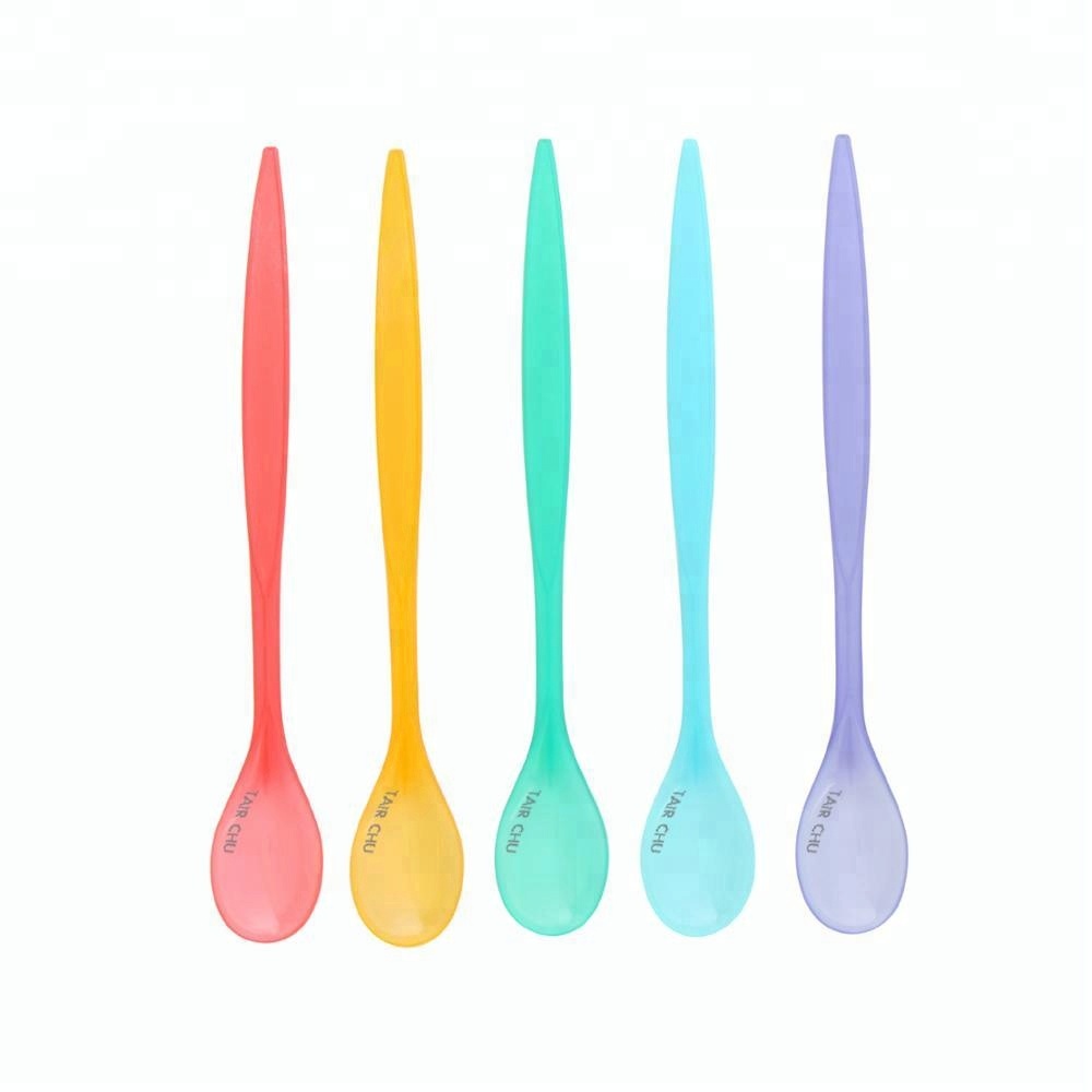 Colorful Dessert Plastic Spoon(MUN-1120734)