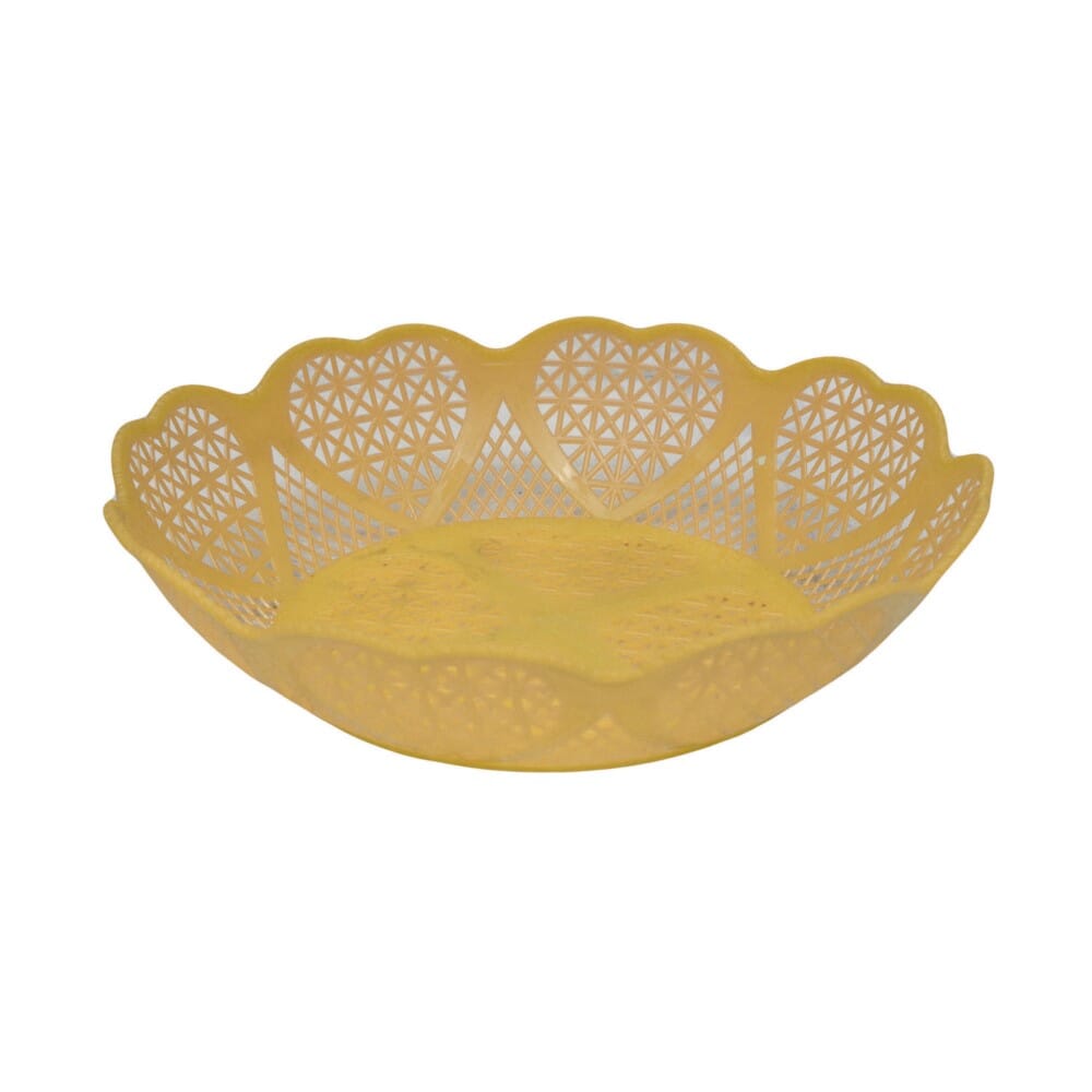 Heart  Piece Plastic Fruit Basket (MUN-1121056)