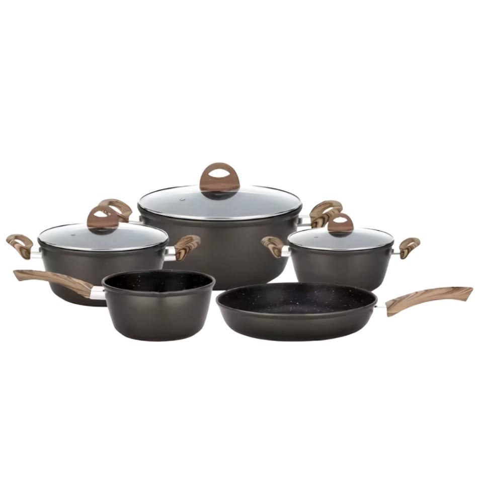 Non Stick Cookware Set Carbon Steel  8 PCS(MUN 1124236)