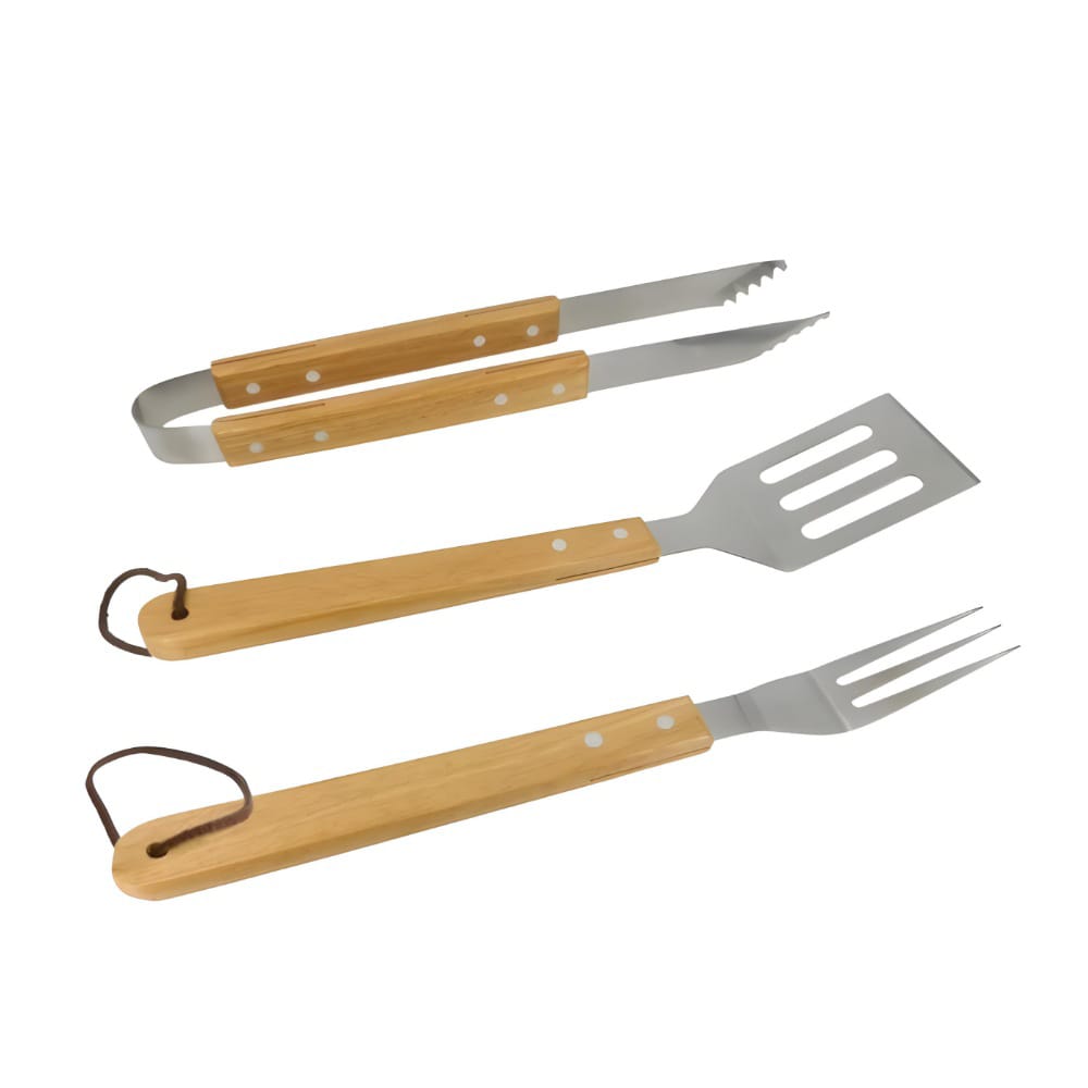 BBQ Tools With Wooden Handles(MUN-1122326)