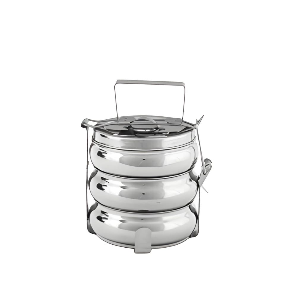 Stainless Steel Bento Vintage Belly tiffin box (MUN-1121184)